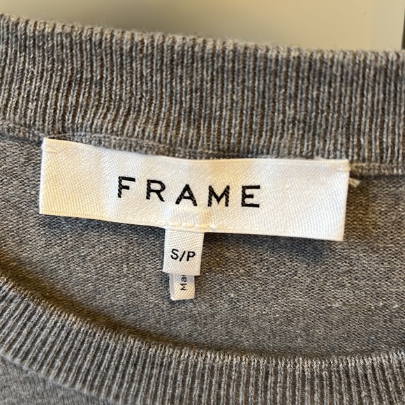 Frame size Small Gray Pullover Sweater - Picture 3 of 5